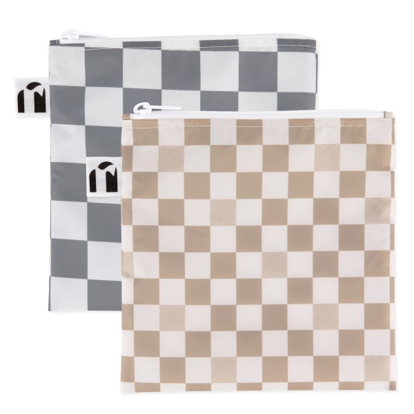 Herbruikbaar Snackzakje - Large (2 stuks) - Double Check