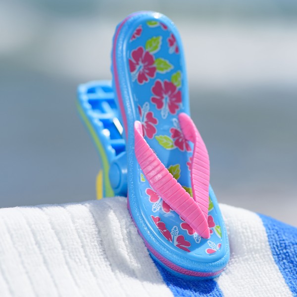Boca Clips® - Slippers Hibiscus