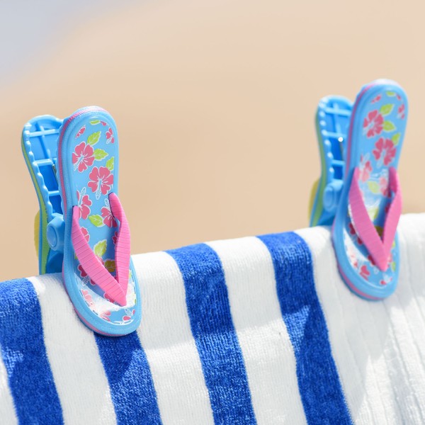 Boca Clips® - Slippers Hibiscus