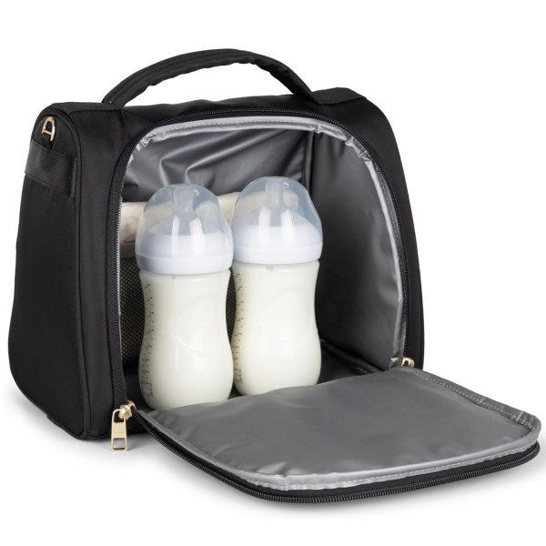 Geïsoleerde Babyflessentas - Zwart