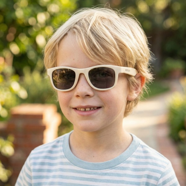 Wave - kids sunglasses - Almond Beige