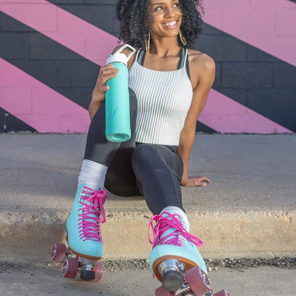 The Summit 24oz / 709ml - TriMax® Geïsoleerde RVS Fles - Aqua Breeze