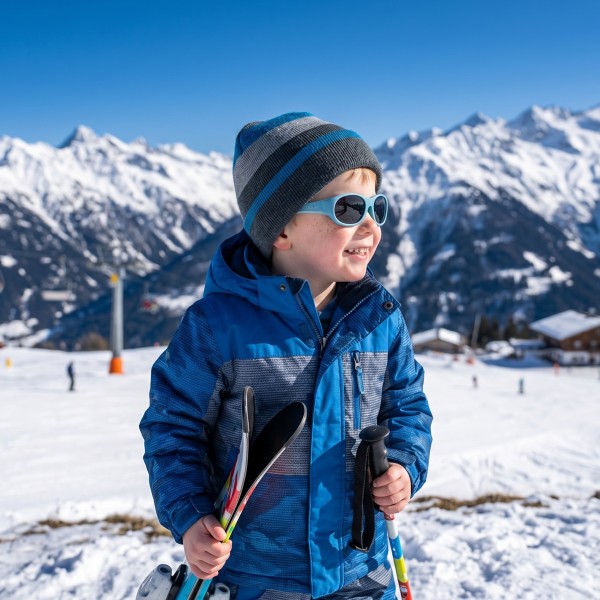 Fit - kinder zonnebril - Cendre Blue Grey