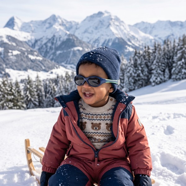 Flex - kinder zonnebril - Navy Groen