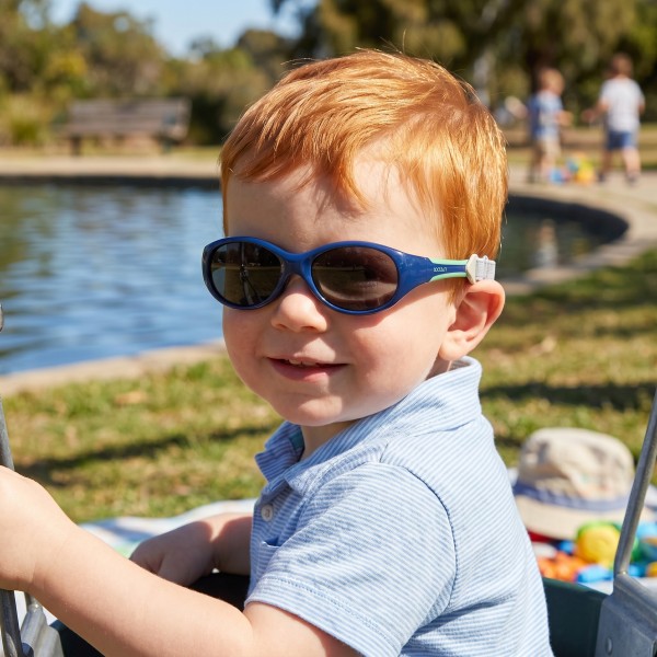 Flex - kinder zonnebril - Navy Groen