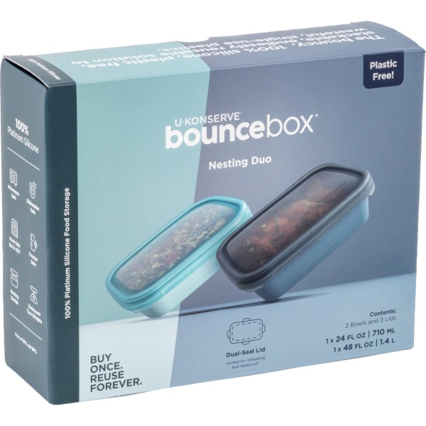 BounceBox Rechthoek Nesting Duo - Night Harvest & Seafoam