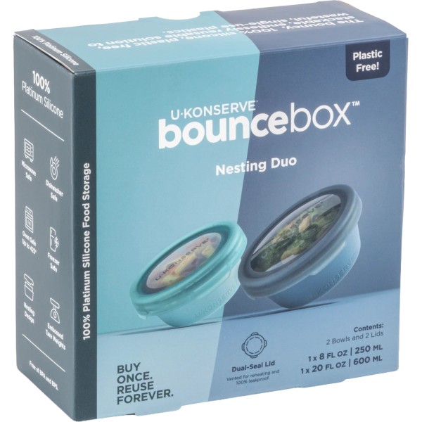 BounceBox Round Nesting Duo - Moisson de nuit & Écume de mer