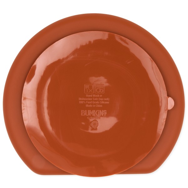 Plat à Ventouse en Silicone (3 compartiments) - Argile