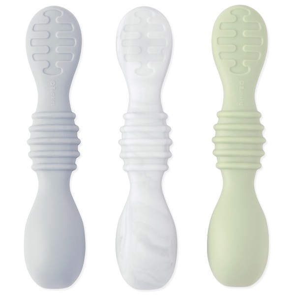 Siliconen Baby Diplepels (3 stuks) - Taffy