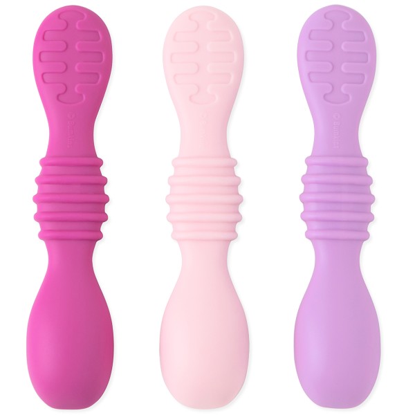 Siliconen Baby Diplepels (3 stuks) - Lollipop