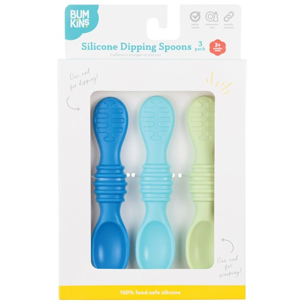 Siliconen Baby Diplepels (3 stuks) - Gumdrop