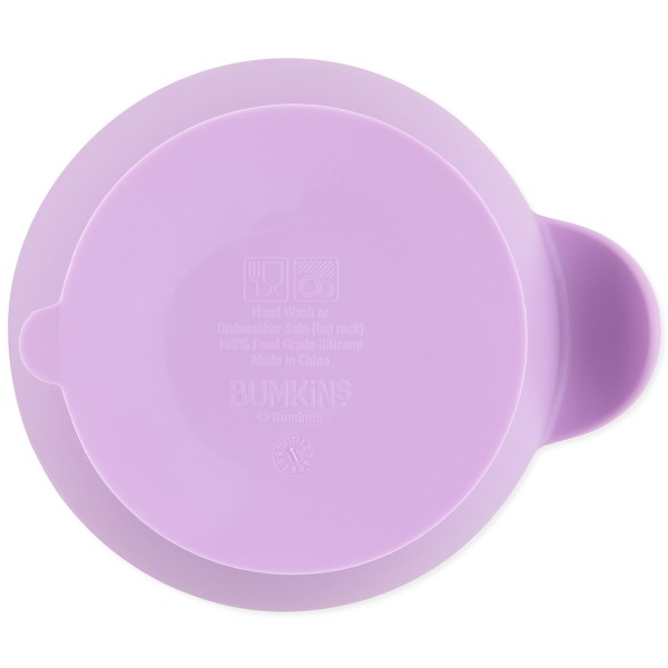 Siliconen Eerste Baby Eetset - Lavendel