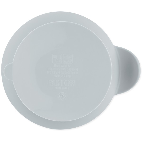 Ensemble de Premier Repas en Silicone - Gris
