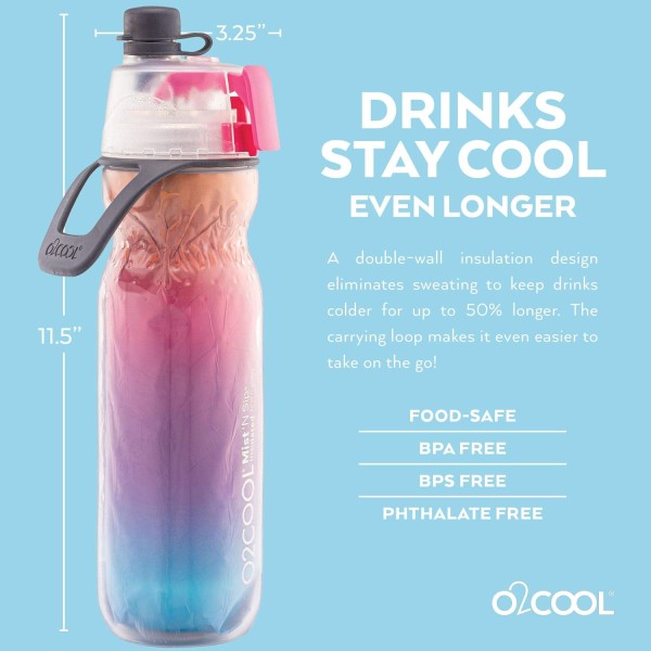 Mist 'N Sip® - Ombre - Raspberry