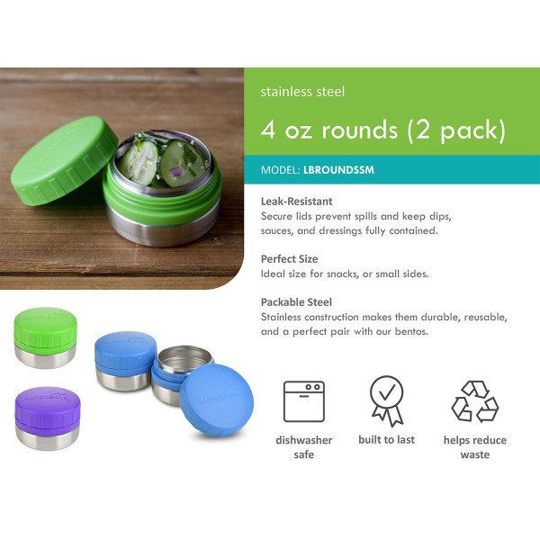 Dips Rounds (2 pack) - 4oz / 115ml - Blau
