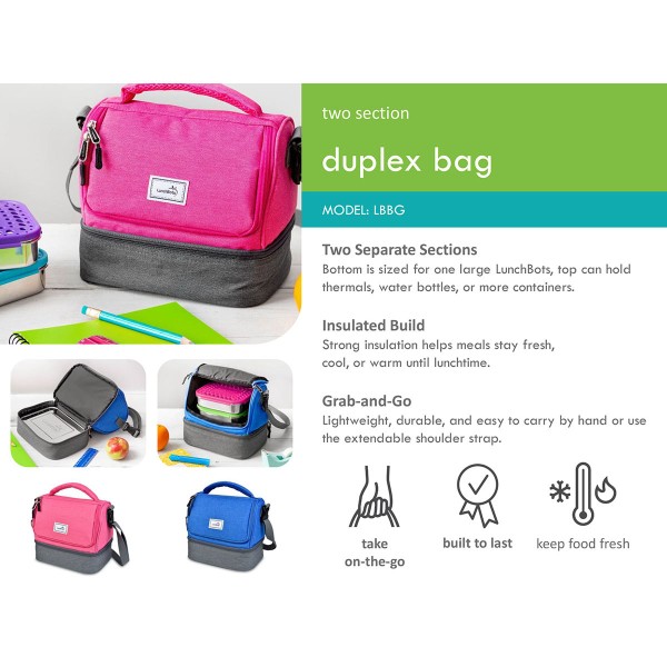 Geïsoleerde Duplex Lunchtas - Royal