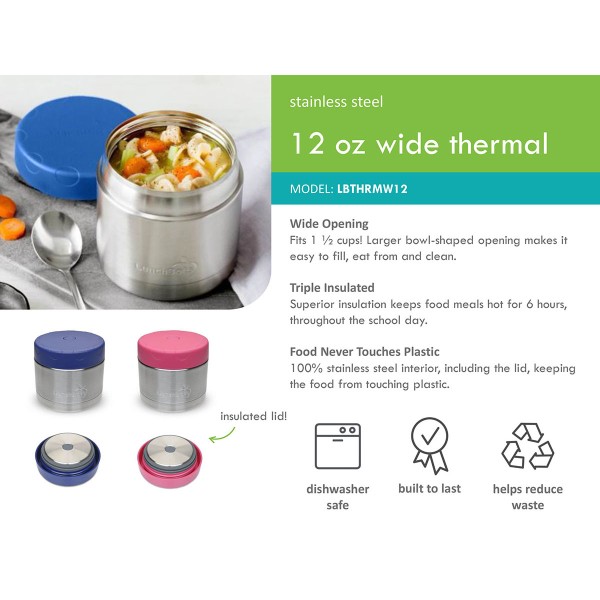 Wide Thermal (350ml) - Navy