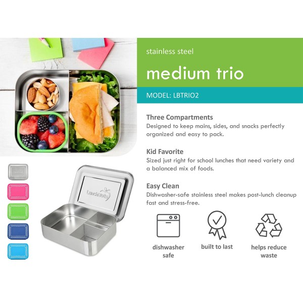 Medium Trio - Edelstahl