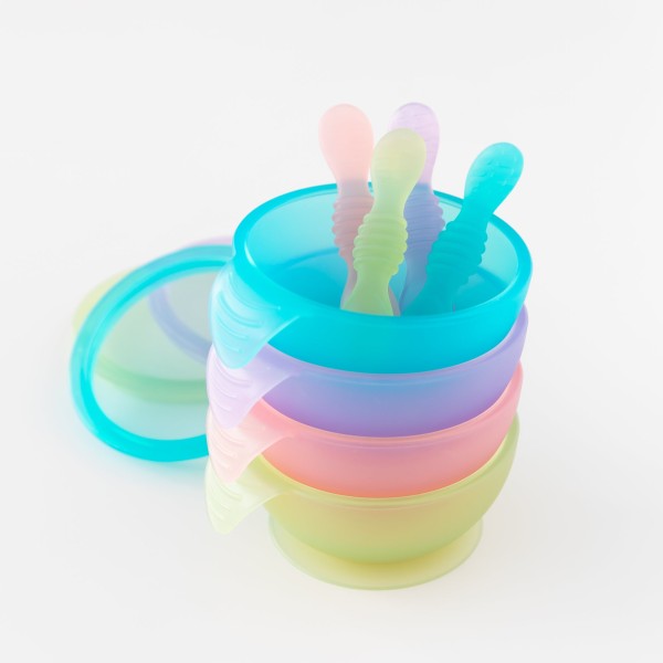 Ensemble de Premier Repas en Jelly Silicone