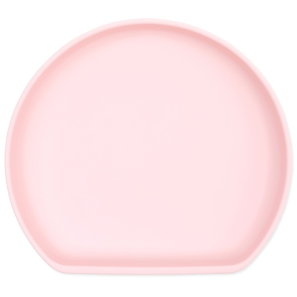 Assiette Antidérapante en Silicone - Rose