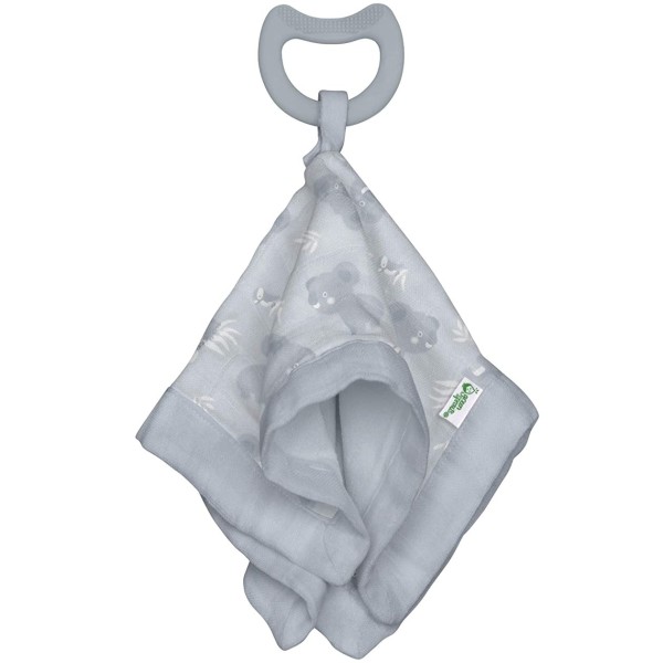 Doudou en Coton Biologique avec Jouet-dentition en Silicone