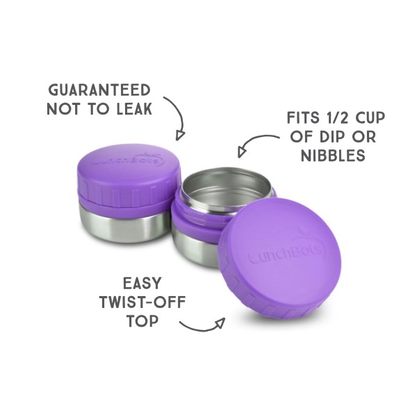 Dips Rounds (lot de 2) - 4oz / 115ml - Violet