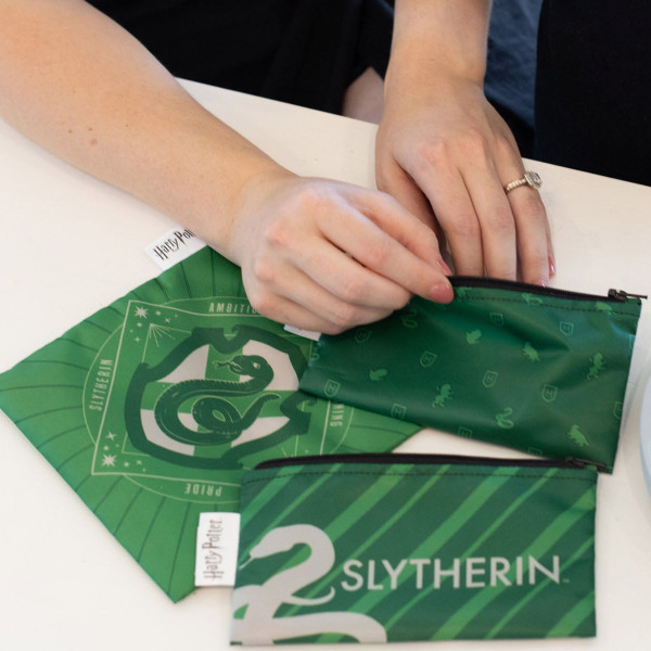 Herbruikbaar Snackzakje (3 stuks) - Harry Potter™ Slytherin