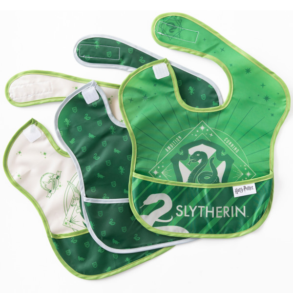 SuperBib® Baby Slab (3 stuks) - Harry Potter™ Slytherin