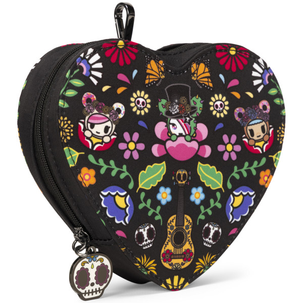 Heart Mini Bag Clip-On Pouch Accessory - tokidoki® Dia de los Muertos