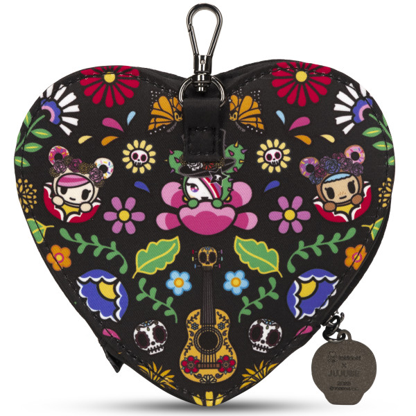 Heart Mini Bag Clip-On Pouch Accessory - tokidoki® Dia de los Muertos