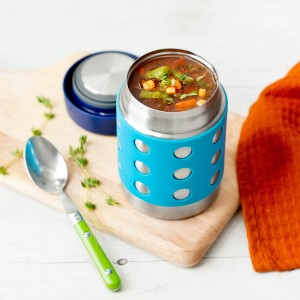 Thermal Dots - Thermos Isolé en Aacier Inoxydable (12oz / 350ml) - Turquoise