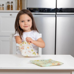 Herbruikbaar snackzakje - Large (2 stuks) - Camp Friends & Camp Gear