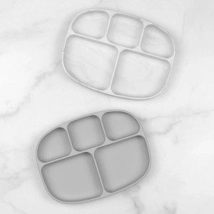 Siliconen vakjesbord met deksel (5 vaks)