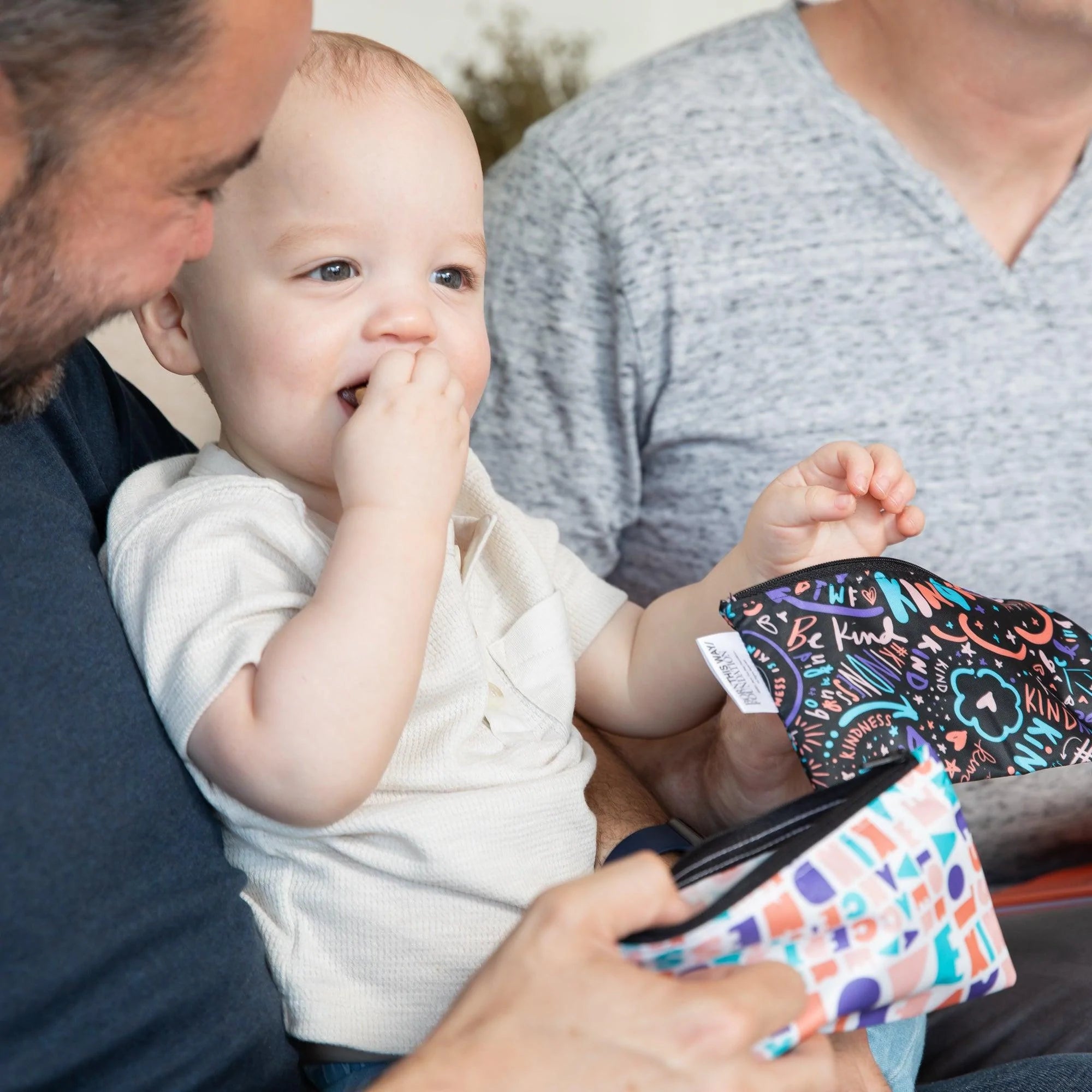 Herbruikbaar snackzakje - small (2 stuks) - Channel Kindness & Elements of Kindness