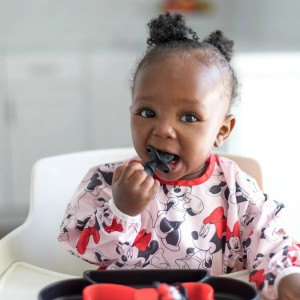 Chewtensils® Ustensiles en silicone - Disney Minnie Mouse