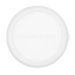 Lid for Round Container - Mini 3oz / 90ml (Single Lid) - Clear