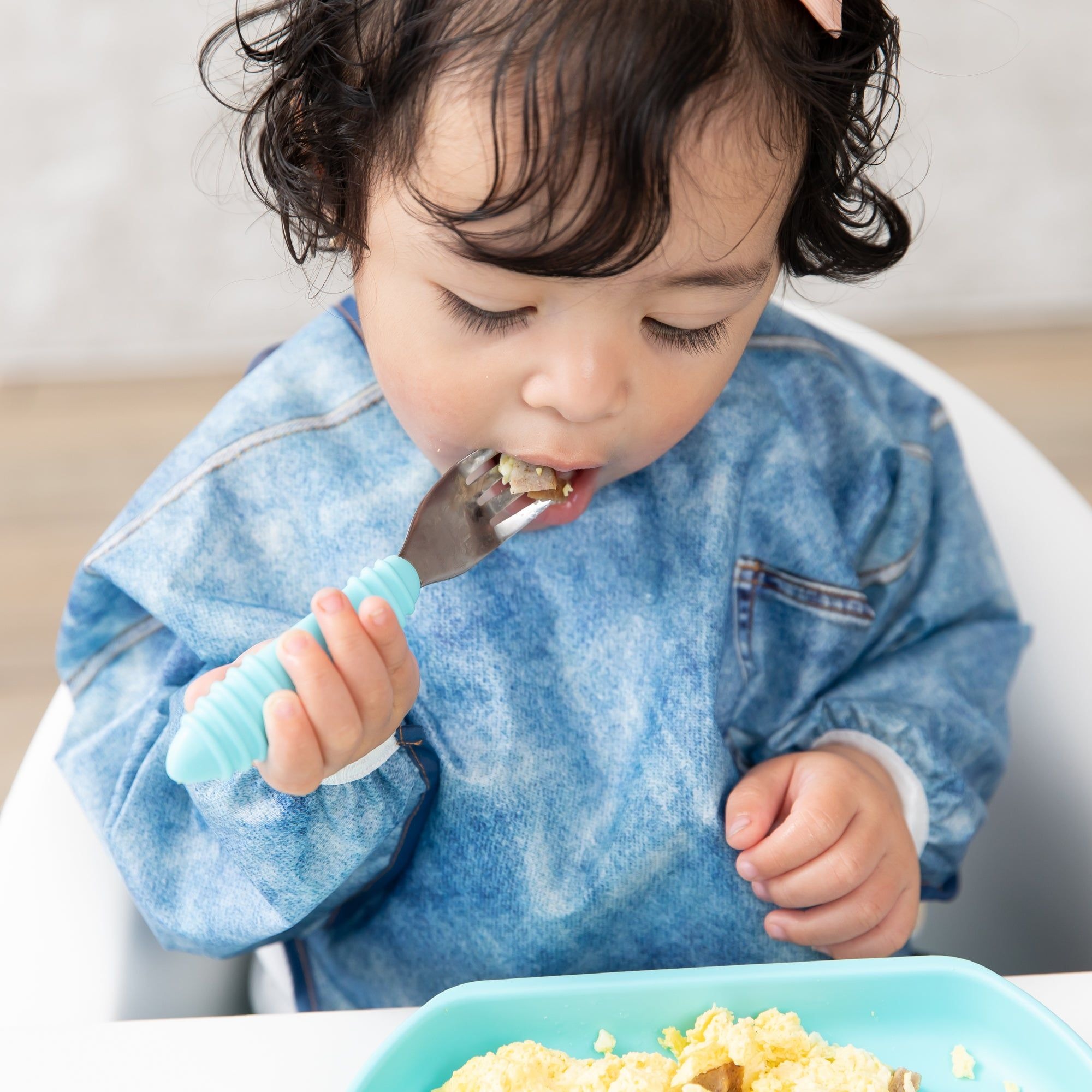 Bavoir à Manches - Vintage Denim