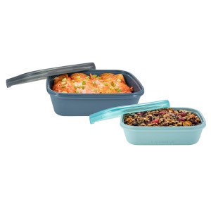 BounceBox Rechthoek Nesting Duo - Night Harvest & Seafoam