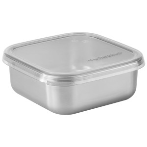 Square Food Storage Container - Small 15oz / 450ml - Transparente