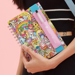 Oliver Notitieboek met pennenvakje - tokidoki® 20th Anniversary Celebration