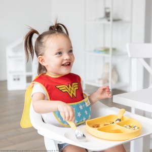 Caped SuperBib® - 6-24 months - Wonder Woman