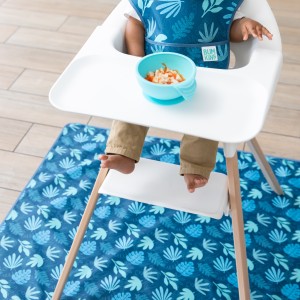 Schmutzfangmatte - Blau Tropisch