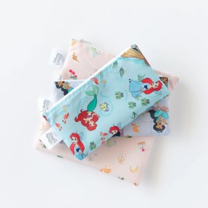 Bolsa para snacks (paquete de 3) - Disney Princess Magic, Ariel, Jasmine