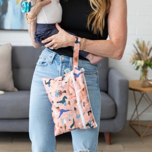 Nass / Trocken Clutch-Tasche - Yoga Pals