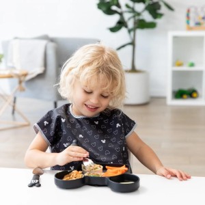 Second Chance (No Original Packaging) - Junior Bib - 1-3 years - Disney Mickey Mouse - Icon Black + White