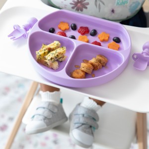 Deuxième Chance (sans emballage d'origine) - Chewtensils® Ustensiles en Silicone - Lavande