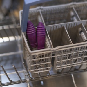 Tweede Kans (zonder originele verpakking) - Lepel + Vork - Paars