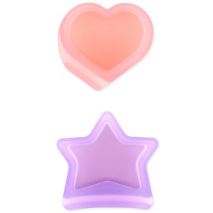 Zweite Chance (ohne Originalverpackung) - Dip-Schalen aus Silikon (2er-Pack) - Purple Jelly & Pink Jelly