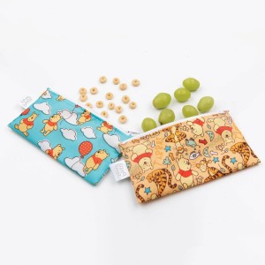 Tweede kans (zonder originele verpakking) - Herbruikbaar snackzakje - Small (2 stuks) - Disney Winnie de Poeh