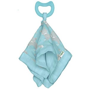 Doudou en Coton Biologique avec Jouet-dentition en Silicone